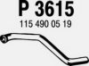 FENNO P3615 Exhaust Pipe